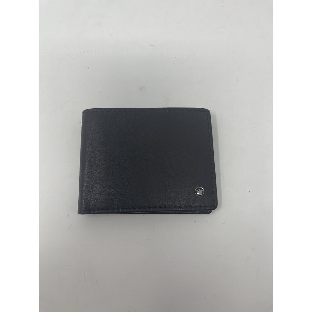 Louis‎ Philippe Men's Brown Texture Leather Bifold Wallet